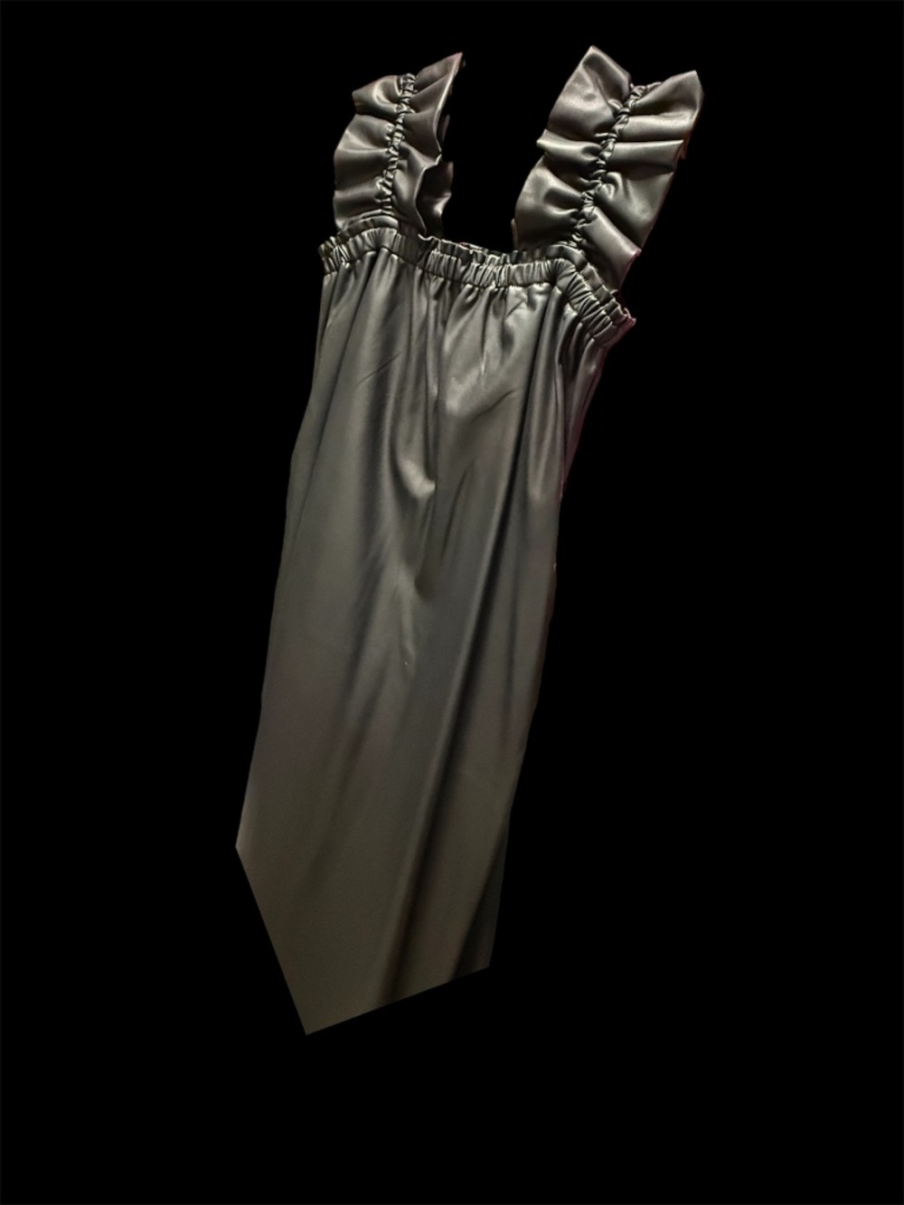 NWOT Boutique THML Pleather Dress (Lg)